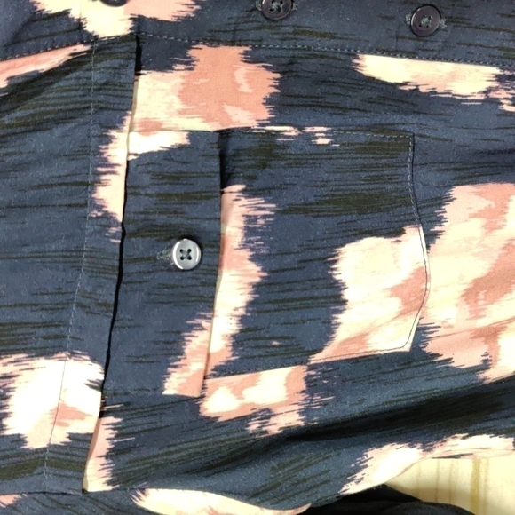 𝅺GAP Kids Big Girls Elysian Blue Dress Size XXL Elastic Waist and Pockets - Picture 3 of 11